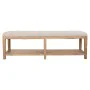 Banqueta Alexandra House Living Cinzento Creme 38 x 51 x 150 cm de Alexandra House Living, Cadeiras - Ref: D1631381, Preço: 2...