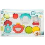 Set of rattles Colorbaby 6 Pieces 12,5 x 1,5 x 6,5 cm (6 Units) by Colorbaby, Rattles and plush hoops - Ref: S8902829, Price:...