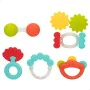 Set of rattles Colorbaby 6 Pieces 12,5 x 1,5 x 6,5 cm (6 Units) by Colorbaby, Rattles and plush hoops - Ref: S8902829, Price:...