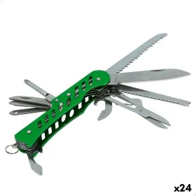 Couteau suisse Aktive Vert Camping 2,5 x 9 x 1,2 cm (24 Unités) de Aktive, Outils et accessoires polyvalents - Réf : S8902885...