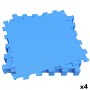 Alfombra de Puzzle Aktive Goma Eva 50 x 0,4 x 50 cm 9 Piezas (4 Unidades) Azul de Aktive, Puzzles de suelo - Ref: S8902909, P...