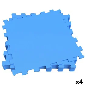 Puzzle per Bambini Aktive Azzurro 9 Pezzi Gomma Eva 50 x 0,4 x 50 cm (4 Unità) di Aktive, Puzzle da pavimento - Rif: S8902909...