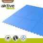 Alfombra de Puzzle Aktive Goma Eva 50 x 0,4 x 50 cm 9 Piezas (4 Unidades) Azul de Aktive, Puzzles de suelo - Ref: S8902909, P...