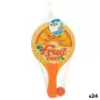 Beach Spades with Ball Aktive Summer Fruits Wood 18,5 x 31,5 cm (24 Units) by Aktive, Sandpit and beach toys - Ref: S8902961,...