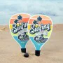 Beach Spades with Ball Aktive Surf 20 x 40 cm (12 Units) by Aktive, Sandpit and beach toys - Ref: S8902966, Price: 50,24 €, D...