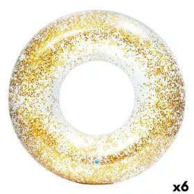 Inflatable Floating Doughnut Intex Transparent Glitter Ø 119 cm (6 Units) by Intex, Pool toys - Ref: S8903049, Price: 55,83 €...