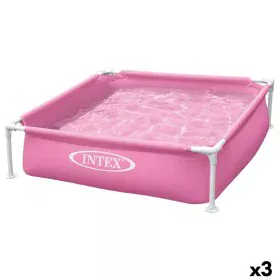 Piscina Desmontável Intex 342 L 122 x 30 x 122 cm Cor de Rosa (3 Unidades) de Intex, Piscinas para crianças - Ref: S8903052, ...