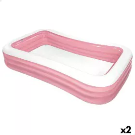 Inflatable Paddling Pool for Children Intex 1050 L 305 x 56 x 183 cm Pink (2 Units) by Intex, Paddling Pools - Ref: S8903056,...