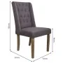 Dining Chair Alexandra House Living Grey 53 x 102 x 53 cm by Alexandra House Living, Dining Chairs - Ref: D1631384, Price: 16...