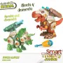 Set of 2 Dinosaurs Colorbaby 21 x 14 x 9,5 cm articulated Throws Projectiles 4 Units Dinosaur by Colorbaby, Dinosaurs and pre...