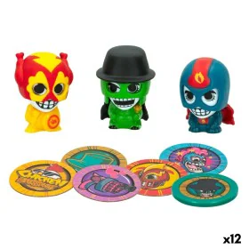 Figuras de Ação Eolo Super Masked 3 x 4,5 x 3,5 cm (12 Unidades) de Eolo, Bonecos e figuras de ação - Ref: S8903115, Preço: 3...