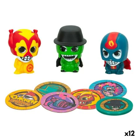 Figurines d’action Eolo Super Masked 3 x 4,5 x 3,5 cm (12 Unités) de Eolo, Poupées et figurines d'action - Réf : S8903115, Pr...