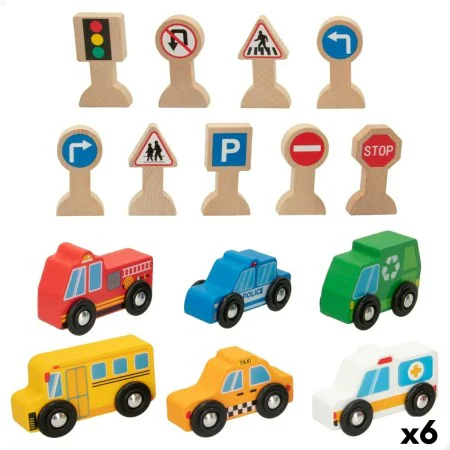 Vehicle Playset Woomax 15 Pieces (6 Units) by Woomax, Building & Construction Toys - Ref: S8903124, Price: 42,64 €, Discount: %