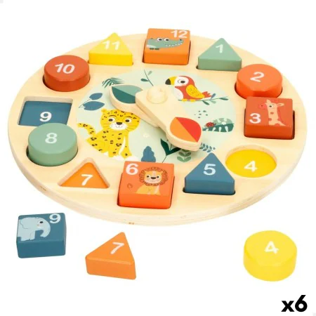 Educational Game Woomax animals Watch (6 Units) by Woomax, Teaching Clocks - Ref: S8903131, Price: 49,44 €, Discount: %