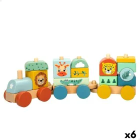 Train Woomax 33 x 11 x 7 cm animaux (6 Unités) de Woomax, Trains - Réf : S8903140, Prix : 77,33 €, Remise : %