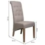 Dining Chair Alexandra House Living Grey 58 x 107 x 44 cm by Alexandra House Living, Dining Chairs - Ref: D1631388, Price: 16...