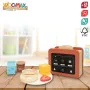 Toy toaster Woomax 10 Pieces 18,5 x 12,5 x 7,5 cm (4 Units) by Woomax, Household Toys - Ref: S8903142, Price: 39,53 €, Discou...