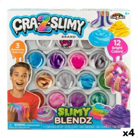 Set di Plastilina Cra-Z-Art Slimy Blendz (4 Unità) Slime di Cra-Z-Art, Argilla e pasta modellabile - Rif: S8903149, Prezzo: 4...