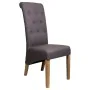 Dining Chair Alexandra House Living Grey 58 x 107 x 44 cm by Alexandra House Living, Dining Chairs - Ref: D1631389, Price: 16...