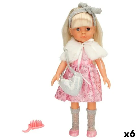 Poupée Colorbaby Isabella 32 cm Brosse à Cheveux 15 x 32 x 7 cm (6 Unités) de Colorbaby, Poupées mannequins - Réf : S8903180,...