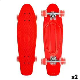 Skateboard Colorbaby Rouge (2 Unités) de Colorbaby, Skateboards - Réf : S8903218, Prix : 49,37 €, Remise : %