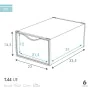 Caja apilable para zapatos Max Home Blanco 6 Unidades Polipropileno ABS 23 x 14,5 x 33,5 cm de Max Home, Accesorios de almace...