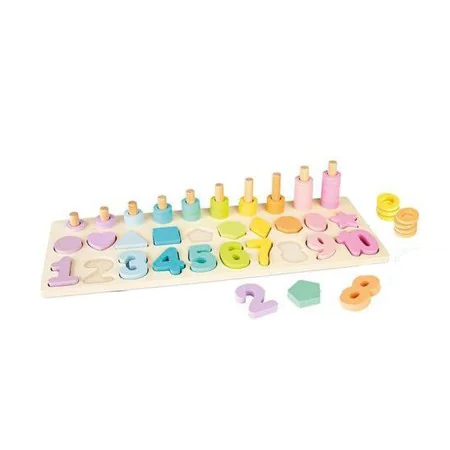 Puzzle Infantil Woomax Formas geométricas Números de Woomax, Accesorios para casas de muñecas - Ref: S8903609, Precio: 12,26 ...