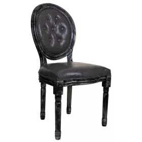 Dining Chair Alexandra House Living Black 46 x 96 x 48 cm by Alexandra House Living, Dining Chairs - Ref: D1631398, Price: 14...