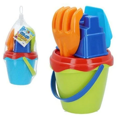 Set de jouets de plage Colorbaby Seau de plage (5 pcs) de Colorbaby, Jouets de sable et de plage - Réf : S8904152, Prix : 3,0...