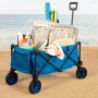 Carrello Multiuso Aktive Azzurro Nero Poliestere PVC Acciaio 88 x 108 x 47 cm Pieghevole Spiaggia di Aktive, Carrelli e vagon...