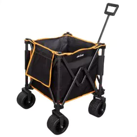 Carro Multiusos Aktive Poliéster PVC Acero 52 x 105 x 52 cm de Aktive, Carros y vagonetas - Ref: S8905357, Precio: 60,03 €, D...