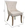 Dining Chair Alexandra House Living Cream 45 x 97 x 52 cm by Alexandra House Living, Dining Chairs - Ref: D1631407, Price: 18...