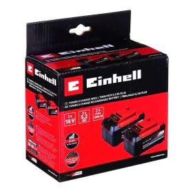 Bateria de lítio recarregável Einhell PXC-Twinpack 5,2 Ah 18 V (2 Unidades) de Einhell, Acessórios para ferramentas sem fios ...