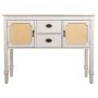 Credenza Alexandra House Living Bianco Rattan Legno di abete 36 x 82 x 108 cm di Alexandra House Living, Credenze e buffet - ...