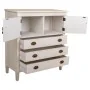 Chest of drawers Alexandra House Living White Rattan Fir wood MDF Wood 36 x 90 x 82 cm by Alexandra House Living, Chest of Dr...