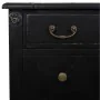 Chest of drawers Alexandra House Living Black Rattan Fir wood MDF Wood 38 x 90 x 85 cm by Alexandra House Living, Chest of Dr...