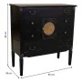 Chest of drawers Alexandra House Living Black Rattan Fir wood MDF Wood 38 x 90 x 85 cm by Alexandra House Living, Chest of Dr...