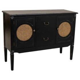 Sideboard Alexandra House Living Black Rattan Fir wood 40 x 78 x 106 cm by Alexandra House Living, Sideboards - Ref: D1631416...