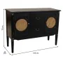 Credenza Alexandra House Living Nero Rattan Legno di abete 40 x 78 x 106 cm di Alexandra House Living, Credenze e buffet - Ri...