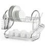 Draining Rack for Kitchen Sink Feel Maestro MR-1025-38 38 x 24 x 39 cm Silver by Feel Maestro, Draining Boards - Ref: S910027...