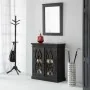 Espejo de pared Alexandra House Living Negro Vidrio Madera de abeto 3 x 90 x 70 cm de Alexandra House Living, Espejos de pare...