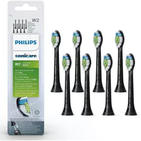 Cabeça de Substituição Sonicare W2 Optimal Philips HX6068/13 Preto 8 Unidades de Philips, Escovas de dentes elétricas e acess...