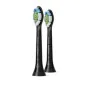 Tête de rechange Philips HX6062/13 Noir 2 Unités de Philips, Brosses à dents électriques et accessoires - Réf : S9100341, Pri...