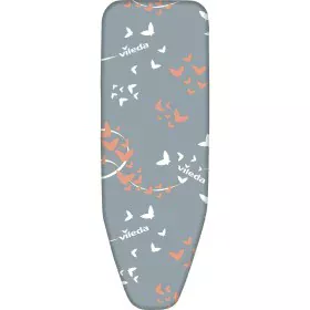 Funda Para Tabla de Planchar Vileda 172217 Azul Verde Gris Estampado 2 en 1 Premium de Vileda, Fundas para tablas de planchar...