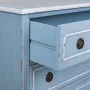 Chest of drawers Alexandra House Living Blue Rattan Fir wood MDF Wood 38 x 80 x 90 cm by Alexandra House Living, Chest of Dra...