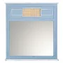 Wandspiegel Alexandra House Living Blau Glas Rattan Tannenholz 3 x 76 x 70 cm von Alexandra House Living, Wandspiegel - Ref: ...