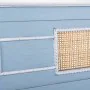 Specchio da parete Alexandra House Living Azzurro Vetro Rattan Legno di abete 3 x 76 x 70 cm di Alexandra House Living, Specc...