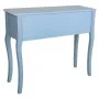 Hall Table with Drawers Alexandra House Living Blue Rattan Fir wood MDF Wood 33 x 77 x 90 cm by Alexandra House Living, Table...