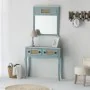 Hall Table with Drawers Alexandra House Living Blue Rattan Fir wood MDF Wood 33 x 77 x 90 cm by Alexandra House Living, Table...