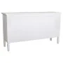 Credenza Alexandra House Living Bianco Metallo Vetro Legno di abete 38 x 80 x 140 cm di Alexandra House Living, Credenze e bu...